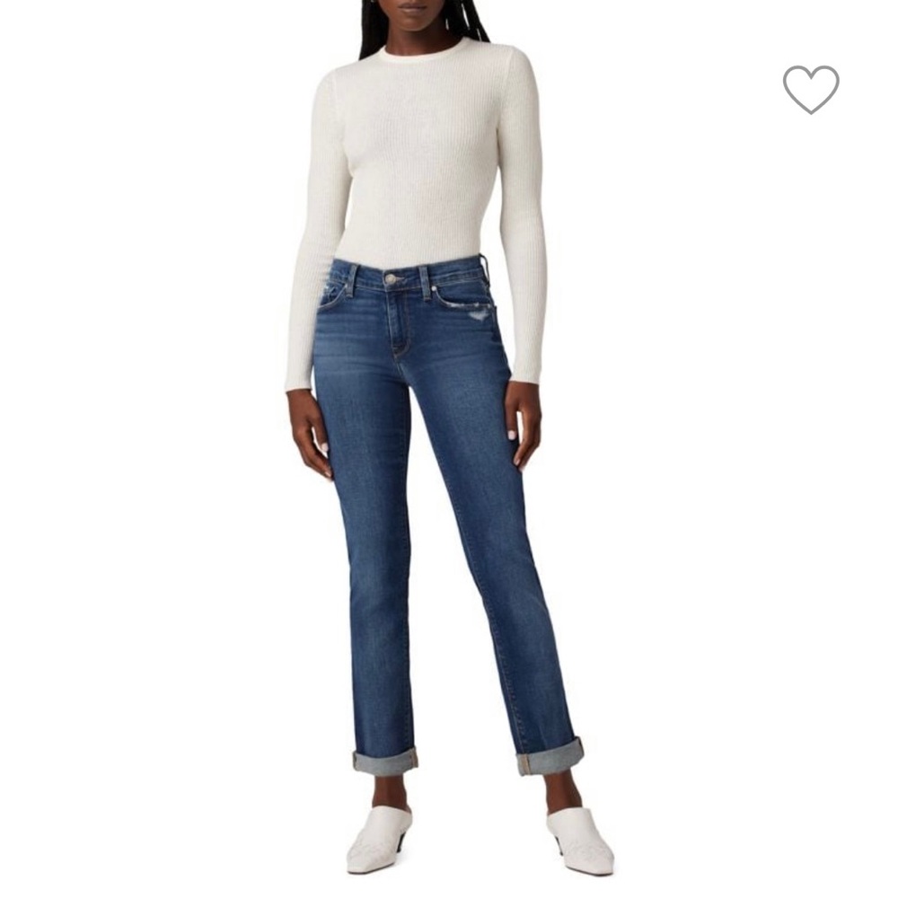 Hudson mid rise straight ankle nico
